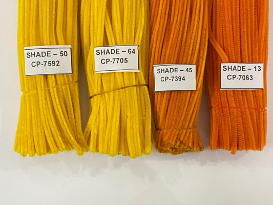 Straw / Pipe Cleaner- Orange / Shade-13