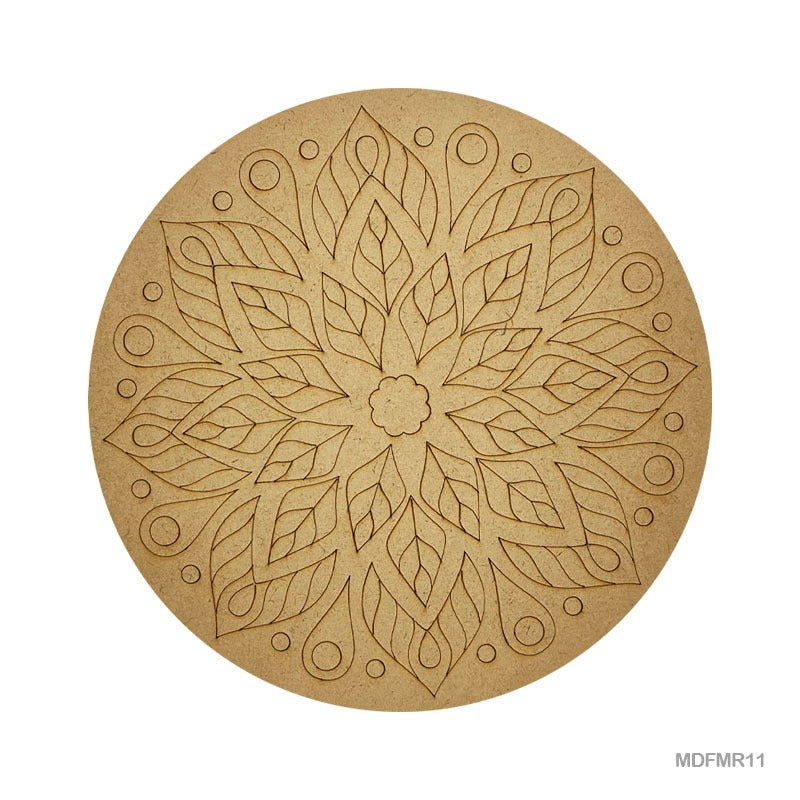 MDF Mandala – 10 inch – Design – 11