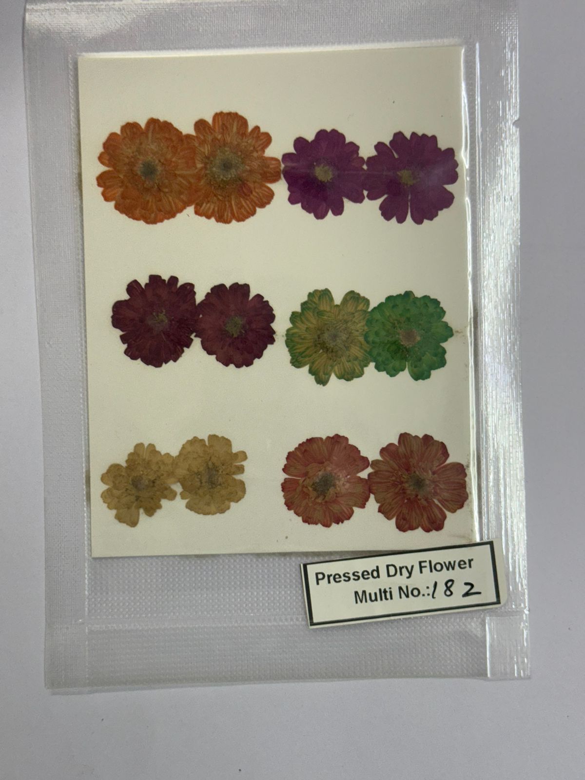 Pressed Dry Flowers- 1 pack – design – 182