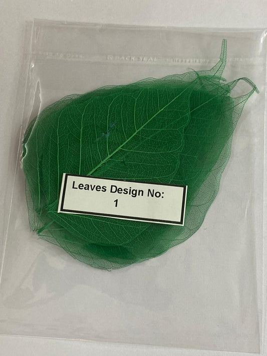 Leaves – 10 pieces- Design – 1
