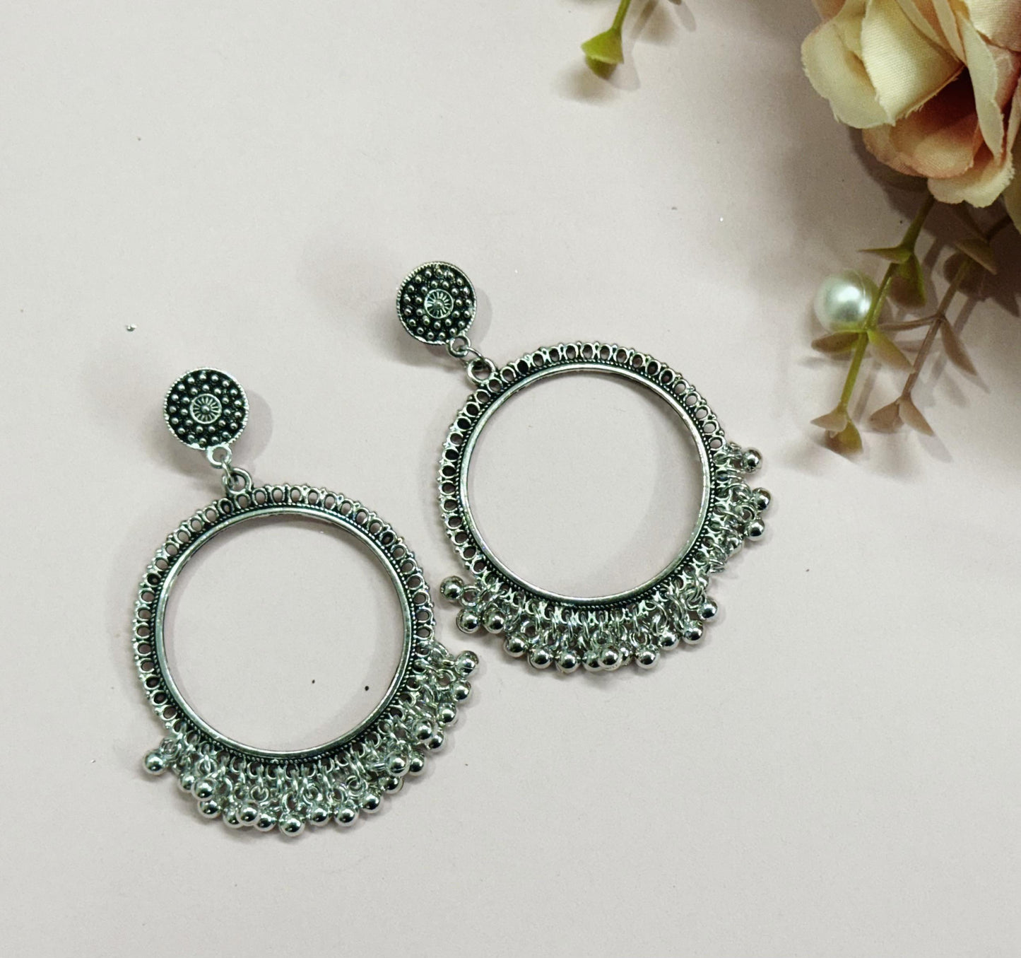 Earring Bezel -2 pieces, Design –3