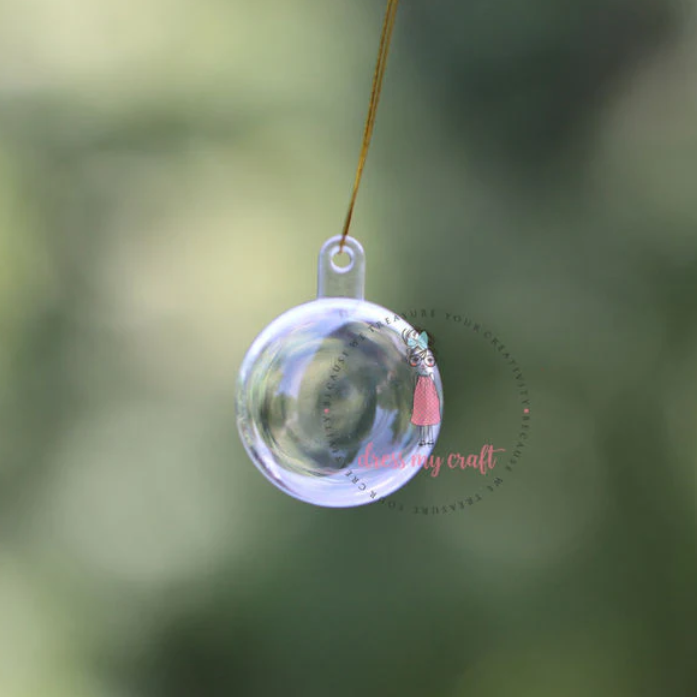 Circle Plastic Ball - 3CM- 10 packs (50 balls)