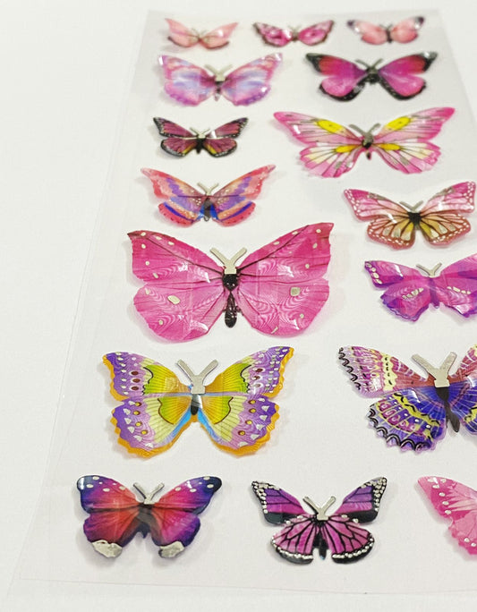 3D Butterfly Sticker – CPJ475