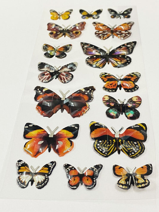 3D Butterfly Sticker – CPJ477