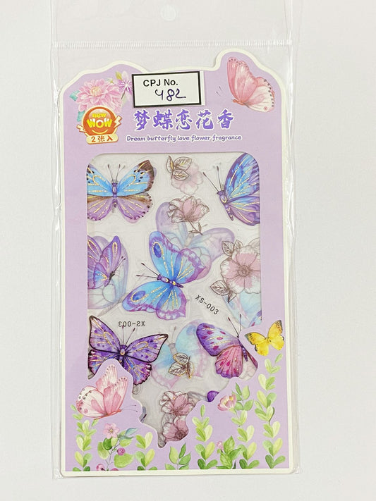Butterfly Sticker – CPJ482