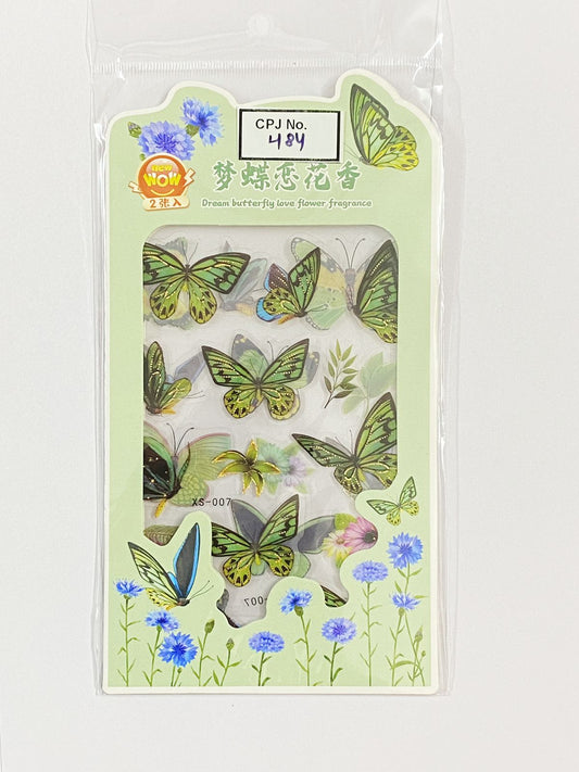 Butterfly Sticker – CPJ484