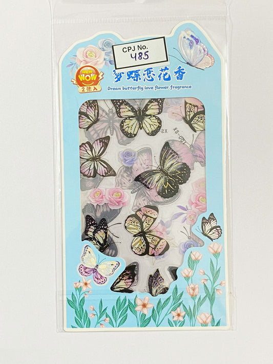 Butterfly Sticker – CPJ485