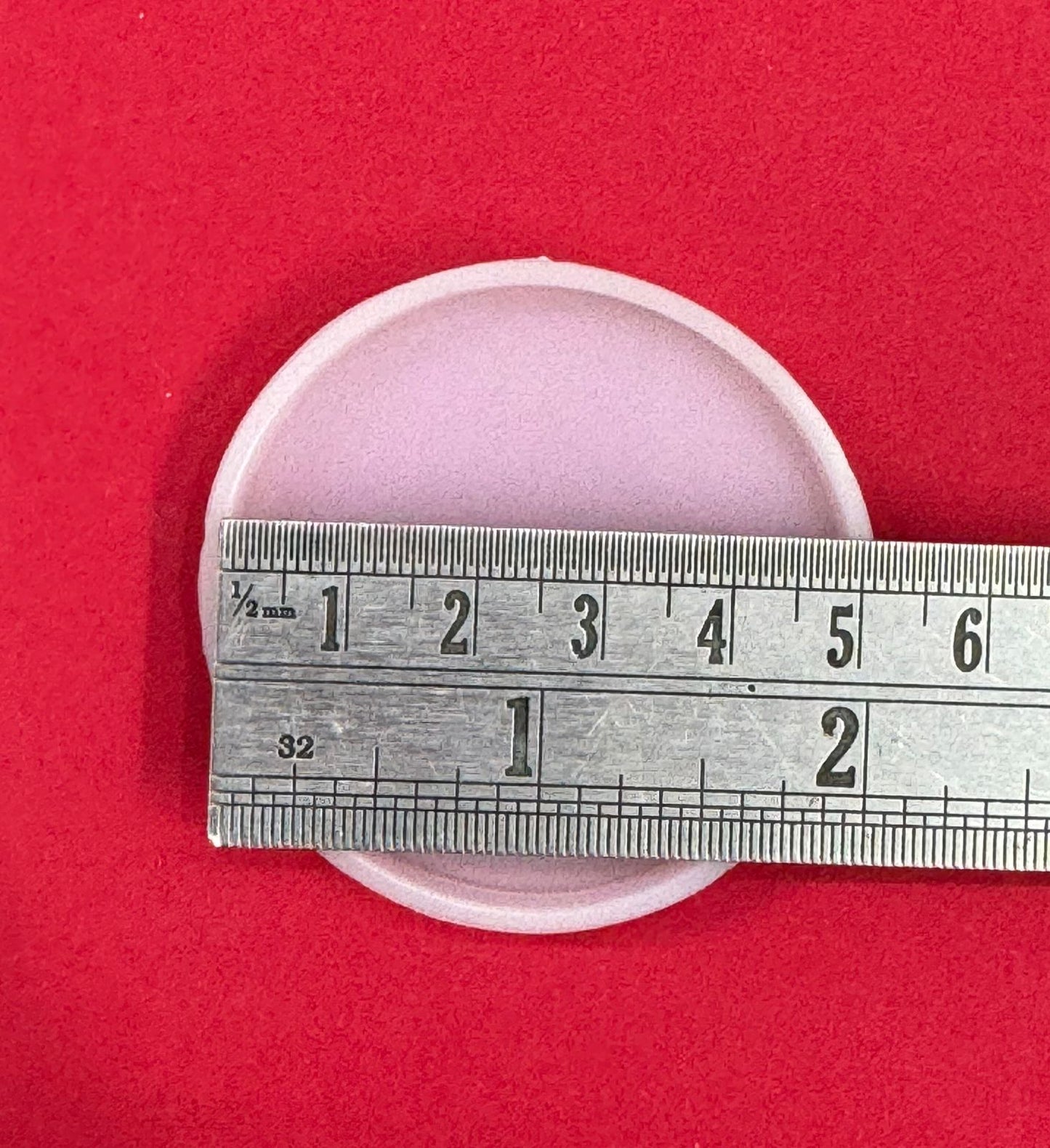 Mould- Design 485 Circle- 2 inch- 10 pieces
