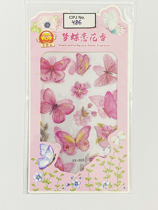 Butterfly Sticker – CPJ486