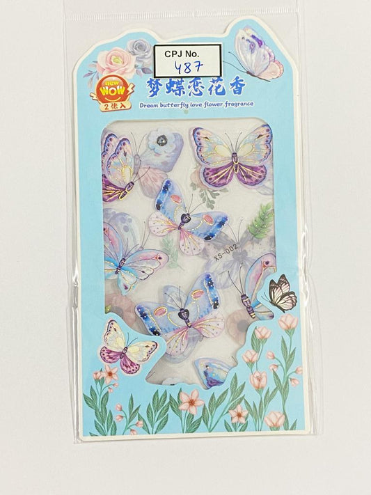 Butterfly Sticker , CPJ487