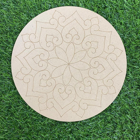 MDF Mandala – 10 inch – Design – 4