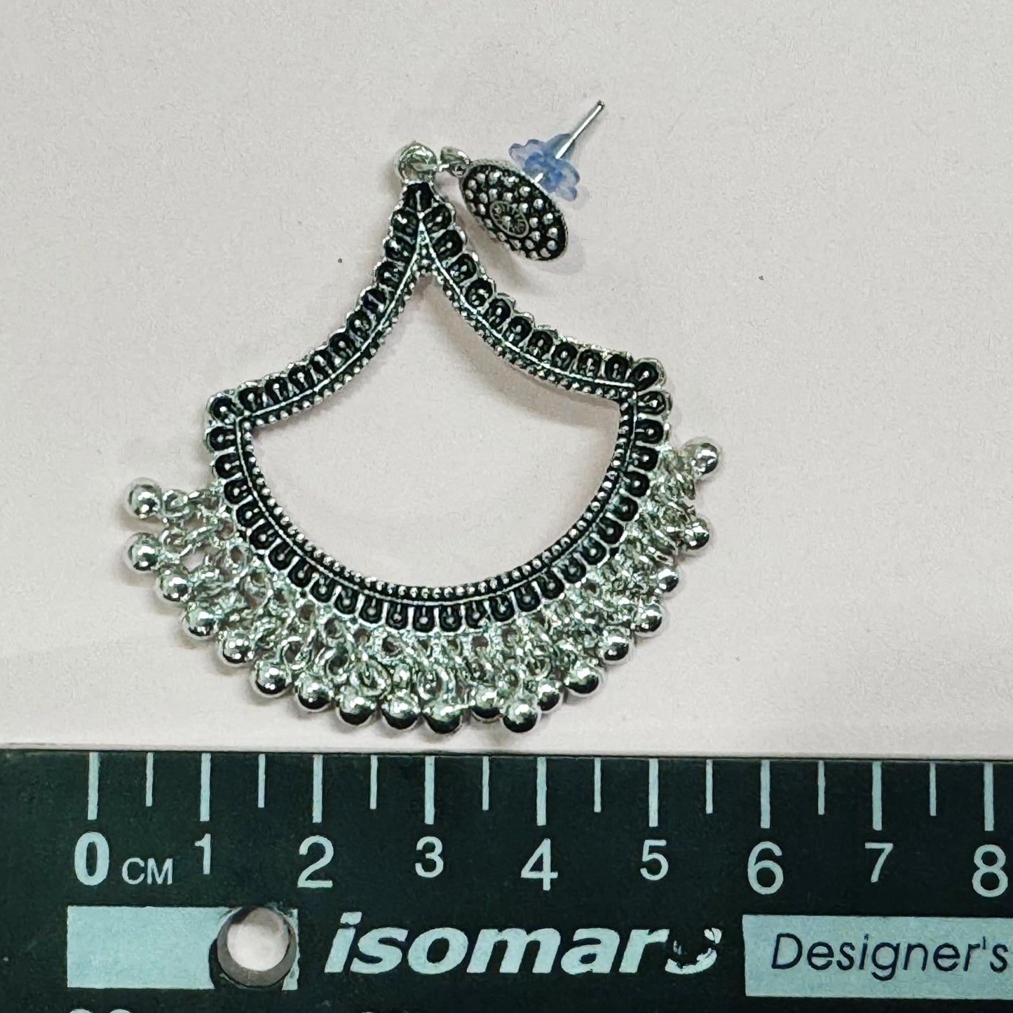 Earring Bezel -2 pieces, Design –4