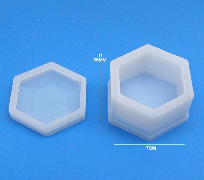 Hexagon Box Mould- Design 507