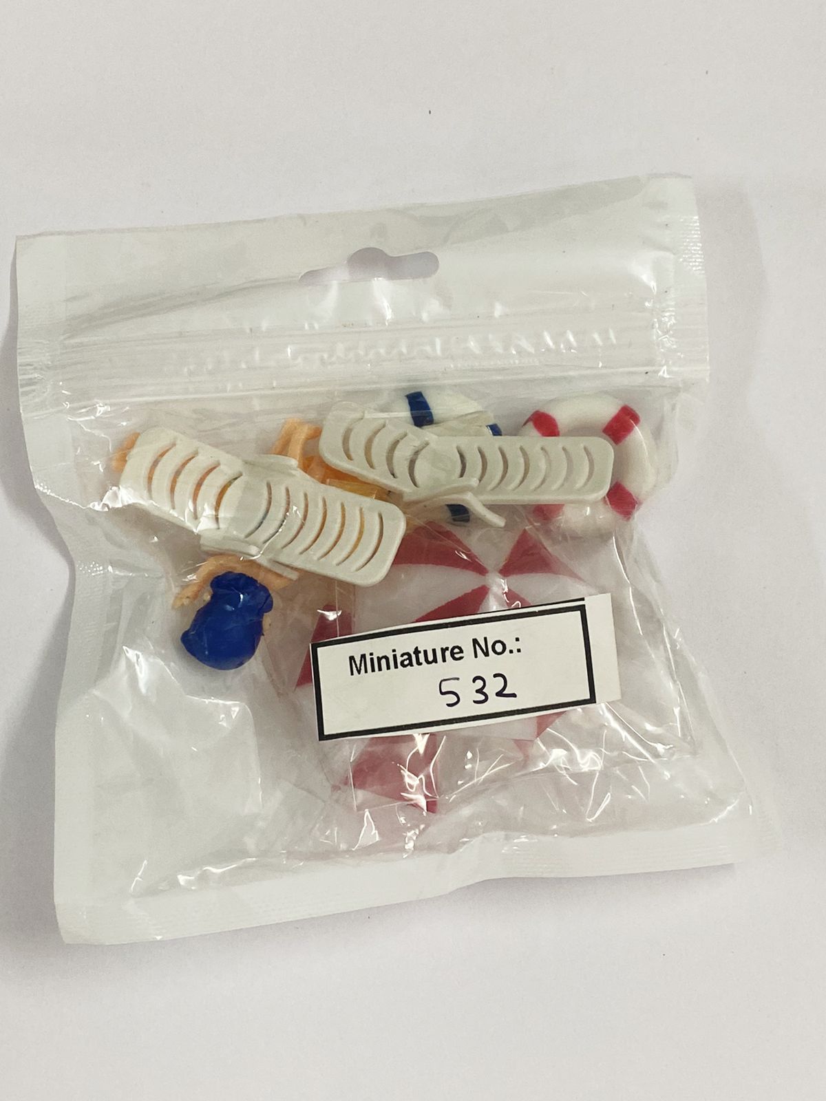 Beach Miniature Set , Design 532