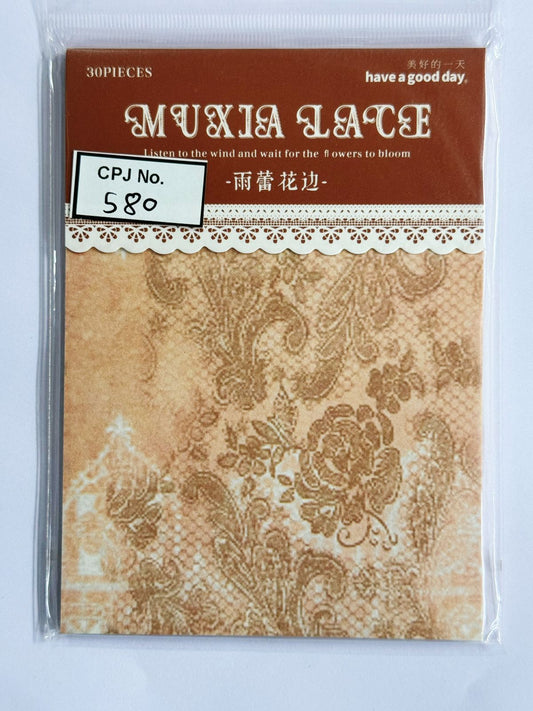 Muxia Lace Paper Cutout Sheet – CPJ580