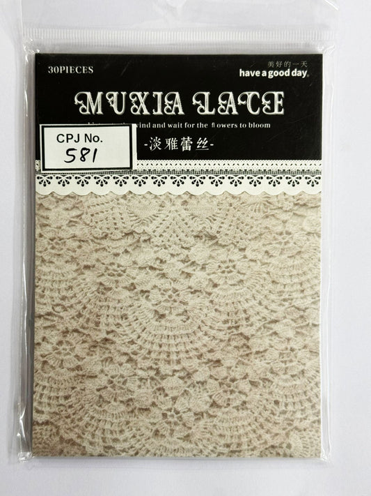 Muxia Lace Paper Cutout Sheet – CPJ581