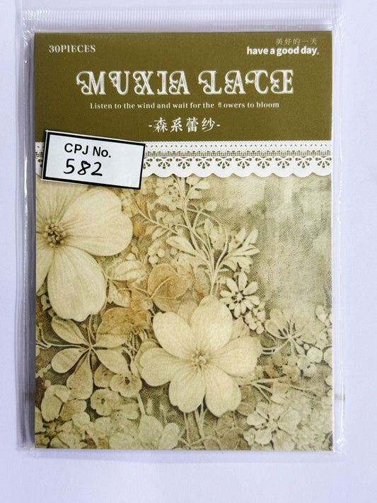 Muxia Lace Paper Cutout Sheet – CPJ582