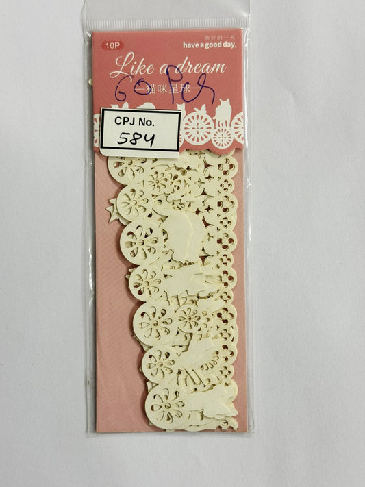 Like A Dream Lace Paper Cutout Sheet – CPJ584