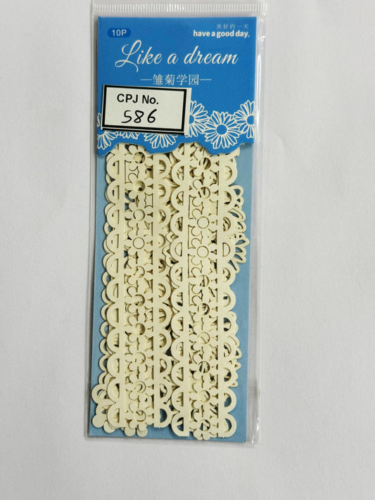 Like A Dream Lace Paper Cutout Sheet – CPJ586