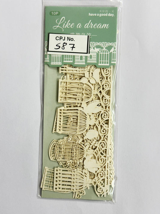 Like A Dream Lace Paper Cutout Sheet – CPJ587