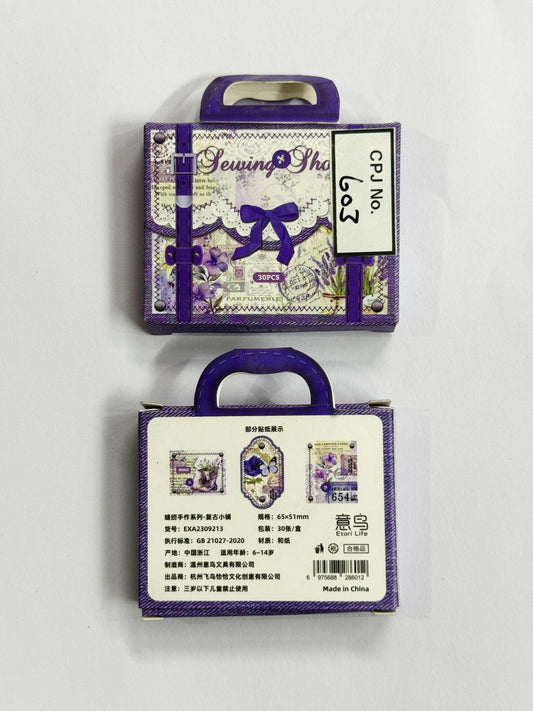 Vintage Washi Paper Stickers – CPJ603