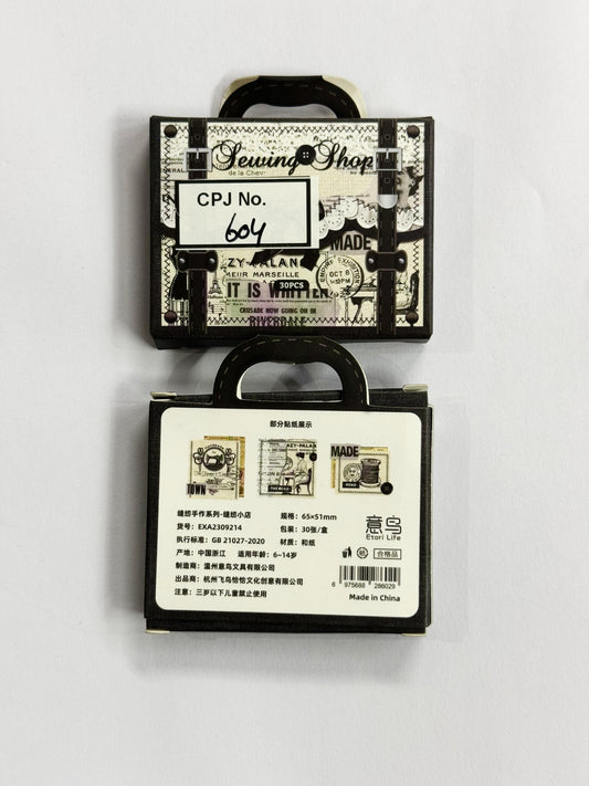 Vintage Washi Paper Stickers – CPJ604