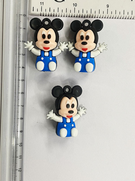 Mickey Mouse – Cartoon Miniature- 3 pieces , Design – 613