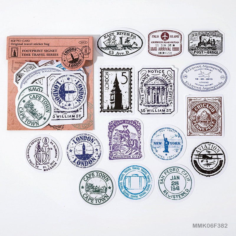 Momo Card Original Travel Stickers – CPJ618