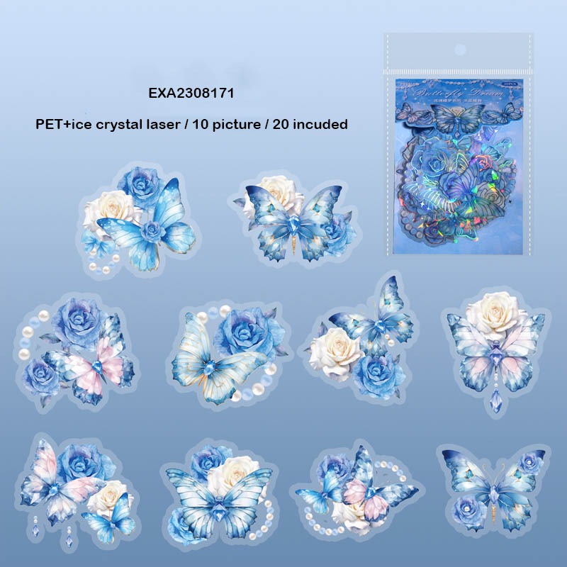 Butterfly Dream Pet Stickers – CPJ637