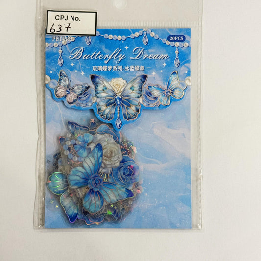 Butterfly Dream Pet Stickers – CPJ637