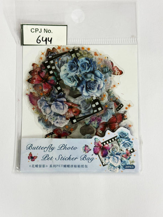 Butterfly Pet Stickers Pack – CPJ644