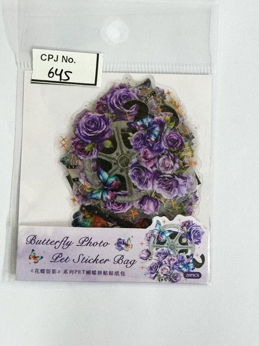 Butterfly Pet Stickers Pack – CPJ645