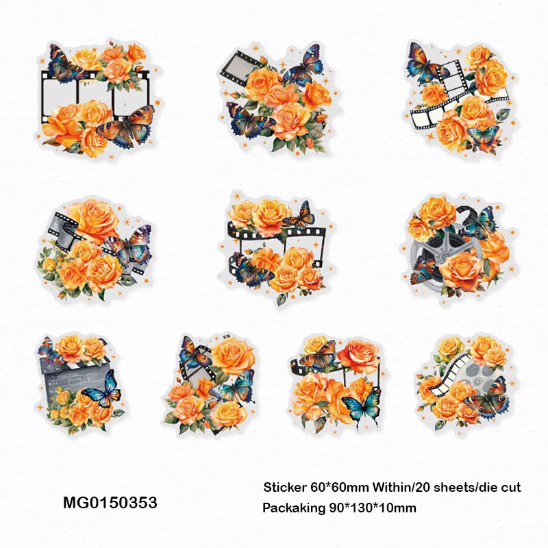 Butterfly Pet Stickers Pack – CPJ646