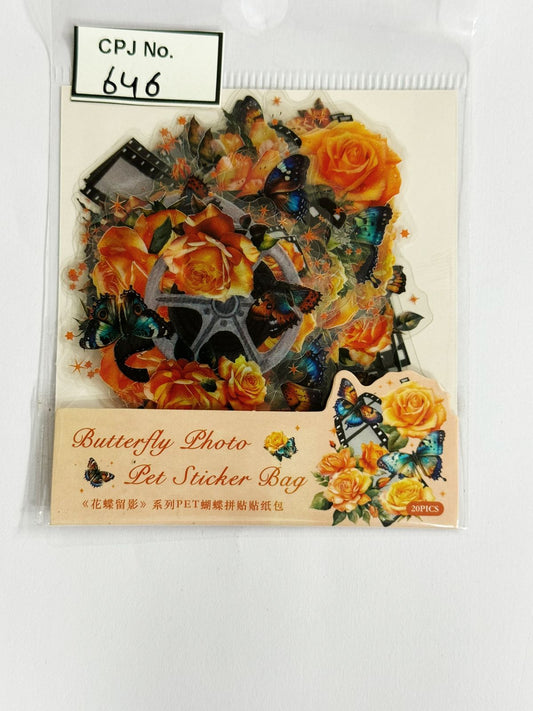 Butterfly Pet Stickers Pack – CPJ646