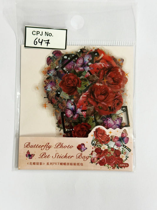 Butterfly Pet Stickers Pack – CPJ647