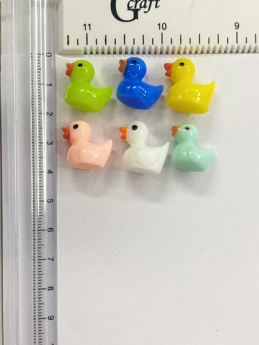 Ducks Miniature- 6 pieces per set – Small, design-649