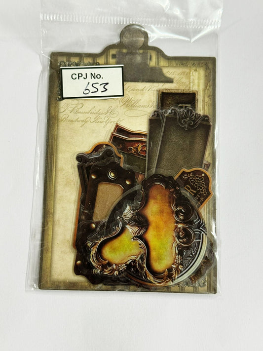 RETRO INDUSTRIAL TOWN Stickers Cutout – CPJ653