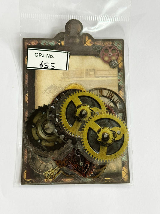 RETRO INDUSTRIAL TOWN Stickers Cutout – CPJ655