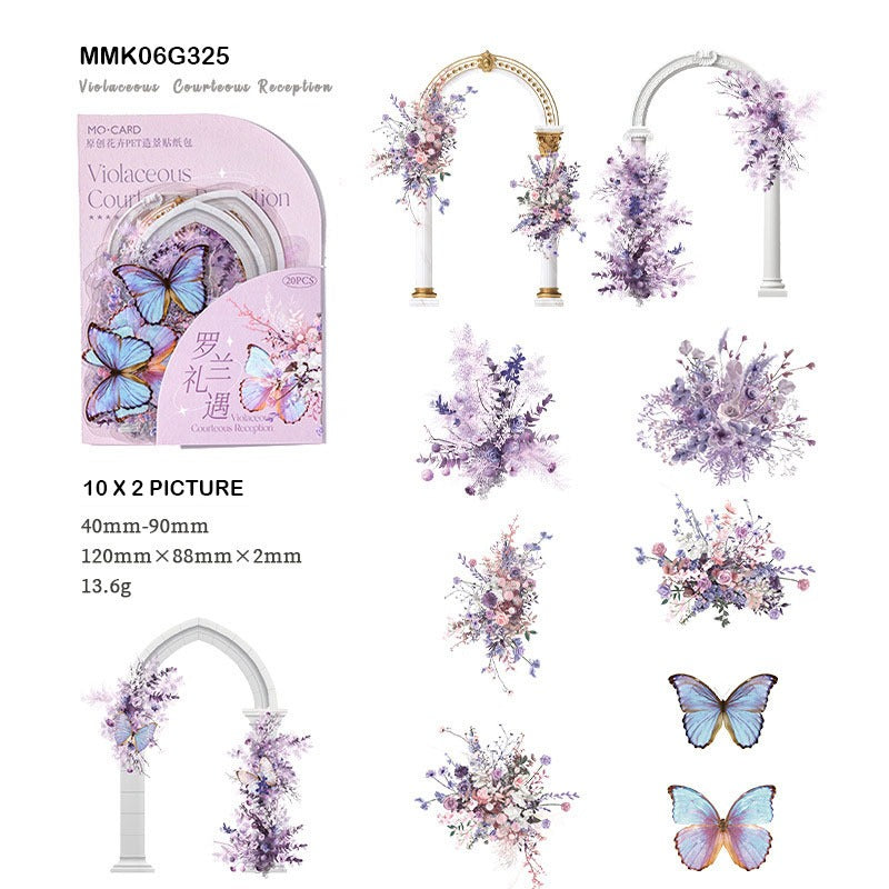 Butterfly Flower Deco Paper – CPJ671