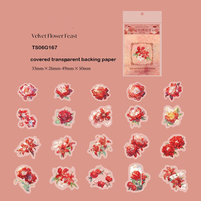 Flower Fantasy Atlas Series Sticker – CPJ698