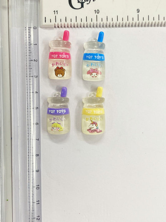 Bottle Miniature- 4 pieces , Design – 704
