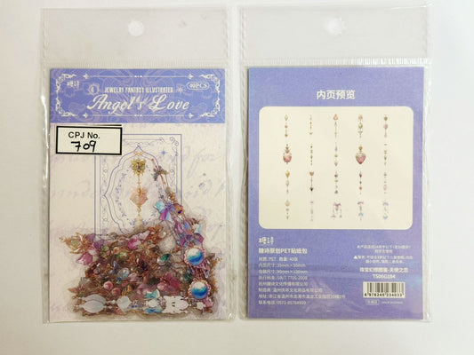 Jewellery Fantasy Illustrated Sticker – CPJ709