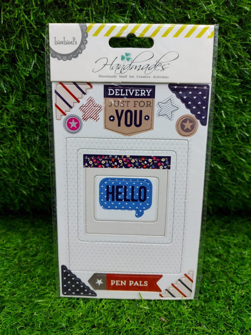 Sticker for Scrapbooking- hello