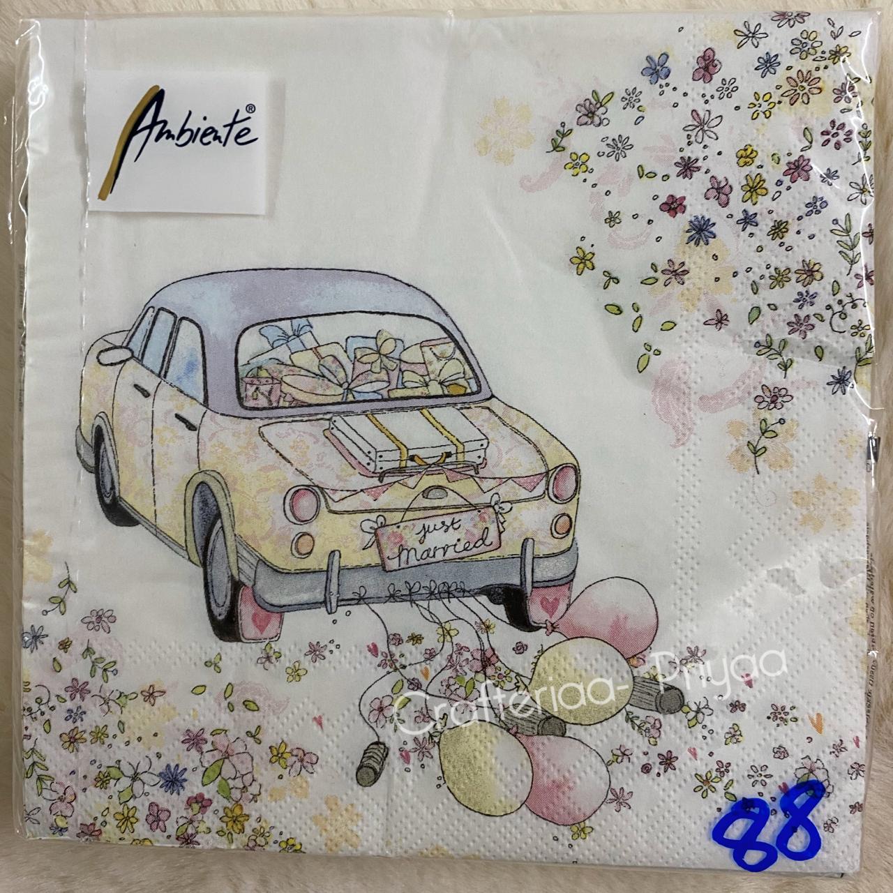 Decoupage Tissue- 5 Sheets – D88