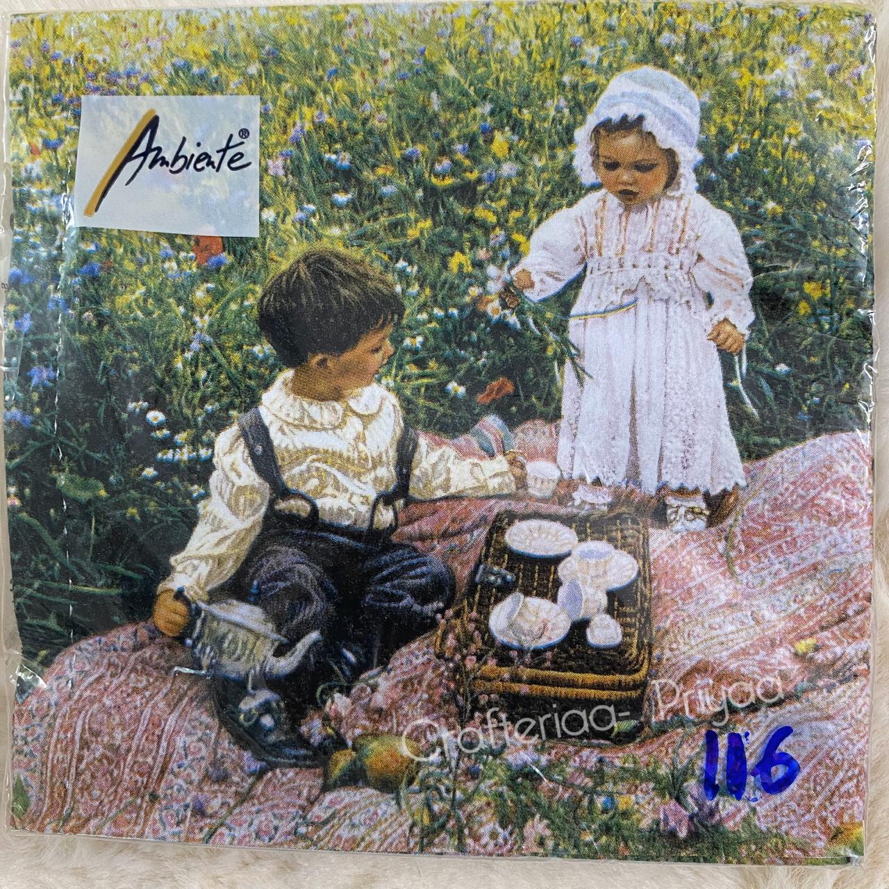 Decoupage Tissue- 5 Sheets – D116