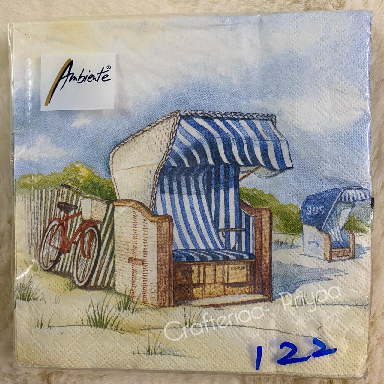 Decoupage Tissue- 5 Sheets – D122