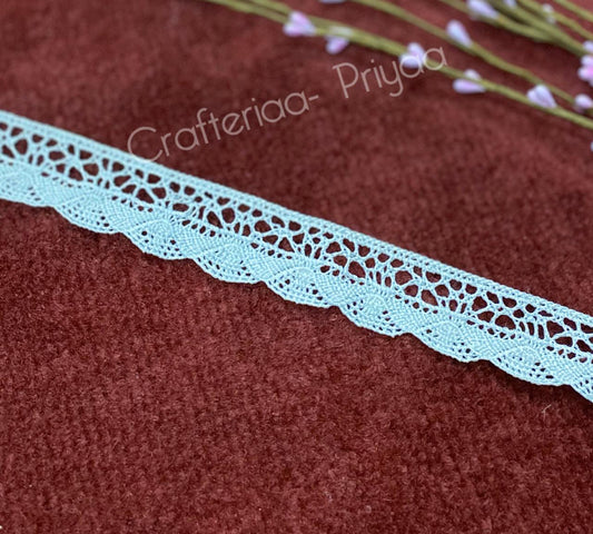 Crochet Lace- 9 mtr – L6- Offwhite