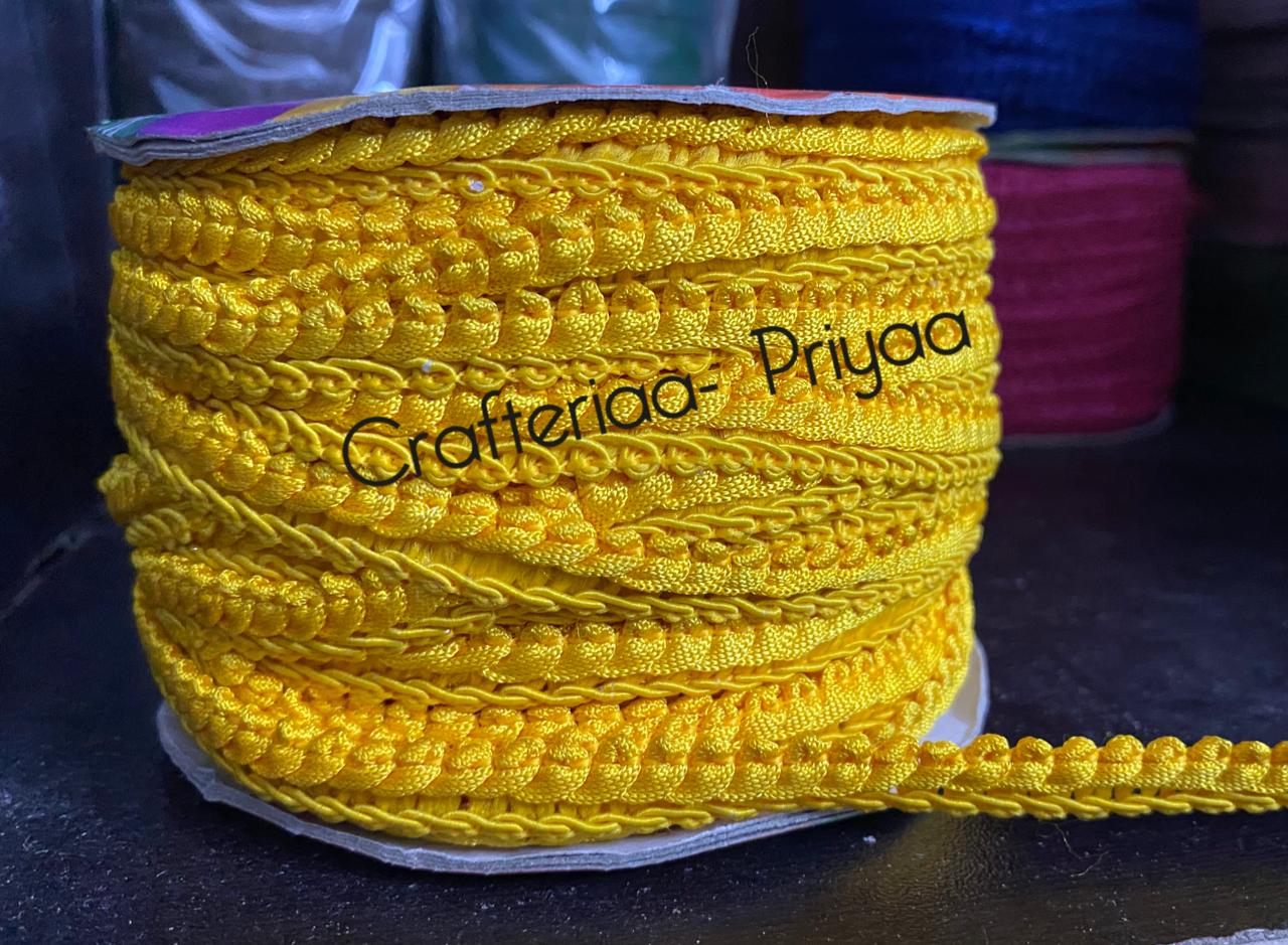 Border Lace – 1 cm – 2 mtr- Yellow