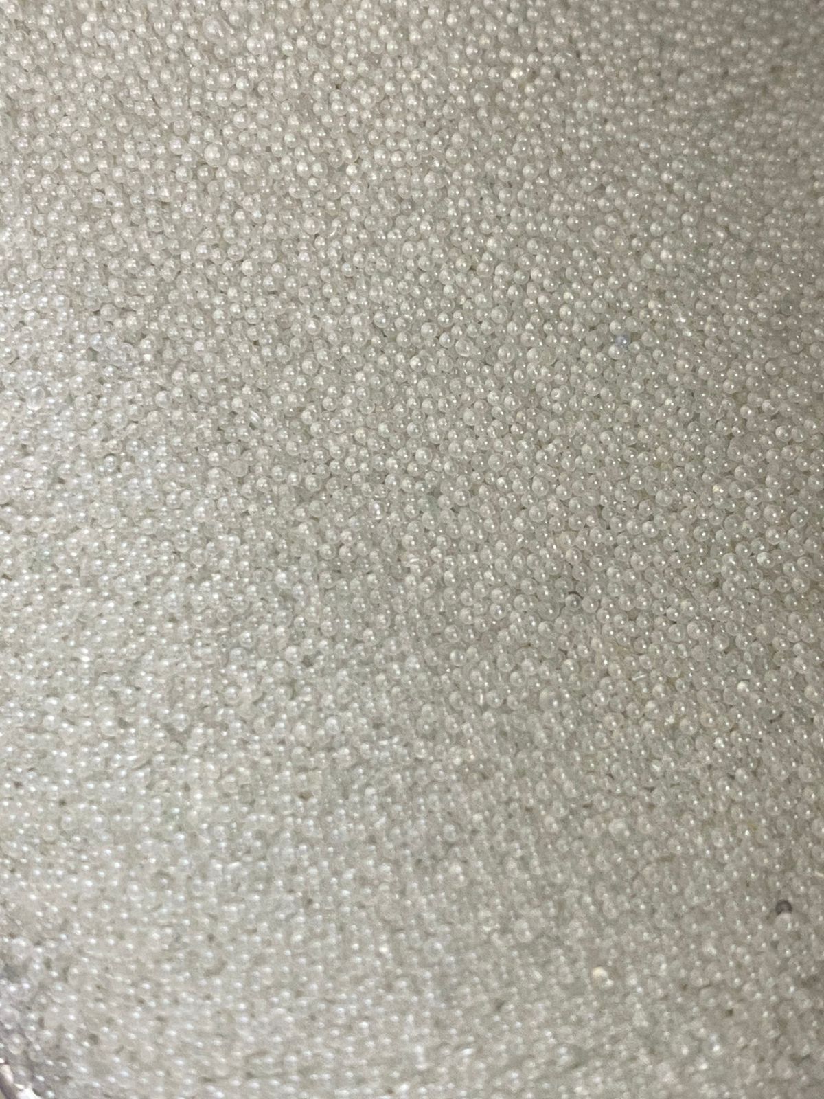 Micro Mini Pearl Beads- 25 gms – pale White