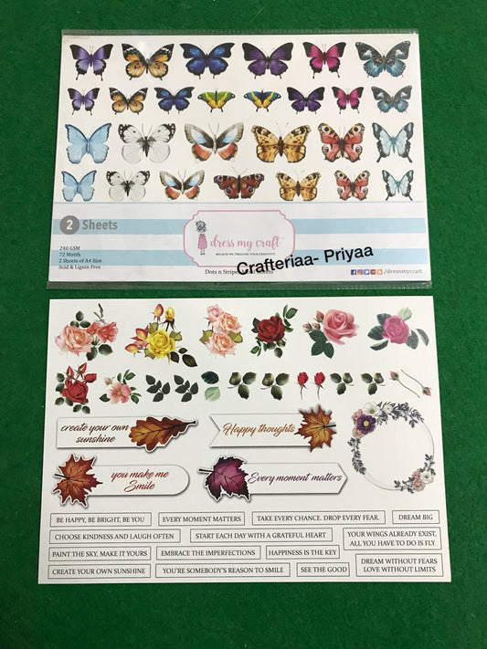 Dots n Stripes Motif Sheet